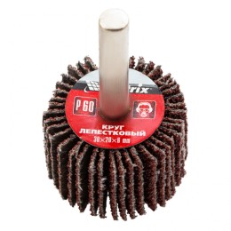 Matrix Круг лепестковый для дрели, 30 х 20 х 6 мм, P 60 74159