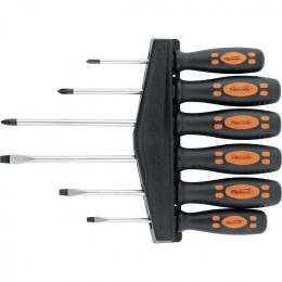 Sparta Набор отверток, двухкомпонентные рукоятки, 6 шт CrV .13307