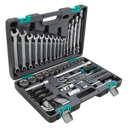 Stels Набор инструментов, 1/2, 1/4, CrV, пластиковый кейс 88 предметов 14109