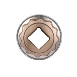 Matrix Головка торцевая, 27 мм, двенадцатигранная, CrV, под квадрат 1/2, хромированная 13695