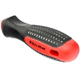 Matrix Отвертка Fusion, SL3 х 200 мм, CrV, трехкомпонентная рукоятка "Anti slip" 11410