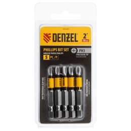 Denzel Бита PH3x50, 5 шт.// 7711317