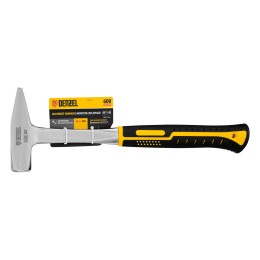 Denzel Молоток слесарный 600 г, цельнометаллический, двухкомпонентная рукоятка 10404