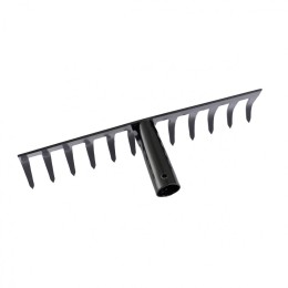Сибртех Грабли стальные, 300 мм, 12 прямых зубьев, без черенка, Россия, 61746