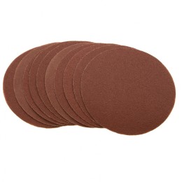 Matrix Круг абразивный на ворсовой подложке под "липучку", P 100, 125 мм, 10 шт 73850