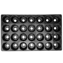 СИБРТЕХ Кассета для рассады, 520 х 310 х 60 мм, 28 ячеек, полистирол, Россия 64312