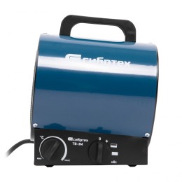 Сибртех Тепловая пушка ТВ-3М (тепловентилятор), 230 В, 3 режима: вентилятор/1500 Вт /3000 Вт 96437