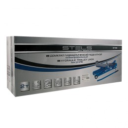 Stels Домкрат гидравлический подкатной, 2 т, Low Profile, 80-380 мм 51129