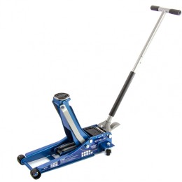 STELS Домкрат гидравлический подкатной 3 т, быстрый подъем, Low profile quick lift, 75-505 мм, профессиональный 51137