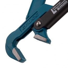 Gross Ключ трубный рычажный 1.5, №2, цельнокованый, CrV, тип "L" 15603