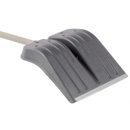 Сибртех Лопата для уборки снега пластиковая, 360 х 405 х 1550 мм, деревянный черенок в/с, Россия, 61566
