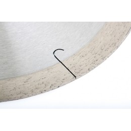 Gross Диск алмазный, 150 х 22.2 мм, сплошной c лазерной перфорацией, мокрая резка 73039