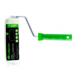 Сибртех Валик Работы с древесиной , 180 мм, ворс 12 мм, D 48 мм, D ручки 8 мм, микроволокно 80182