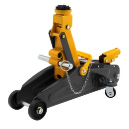 Denzel Домкрат гидравлический подкатной с фиксатором, 2 т, 130-330 мм, в кейсе 51154