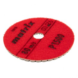 Matrix Алмазный гибкий шлифовальный круг, 100 мм, P1500, мокрое шлифование, 5 шт. 73512