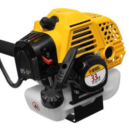 Denzel Триммер бензиновый DTS-33S, 33 см3, разъемная штанга, состоит из 2 частей 962125