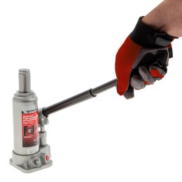 Matrix Домкрат гидравлический бутылочный, 4 т, высота подъема 194-372 мм, в пластиковый кейсе 50754