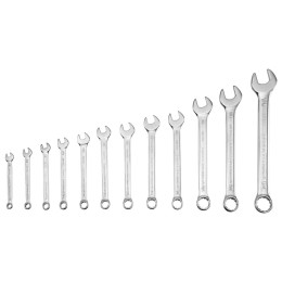 Gross Набор ключей комбинированных 6-22 мм, 12 шт, CrV, холодный штамп 15149