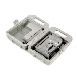 Matrix Домкрат гидравлический бутылочный, 2 т, h подъема 181-345 мм, в пластиковом кейсе 50773