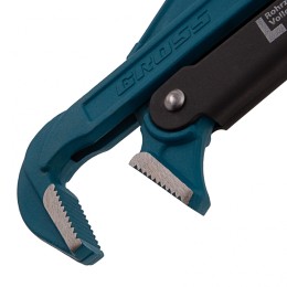 Gross Ключ трубный рычажный 3, №4, цельнокованый, CrV, тип "L" 15606