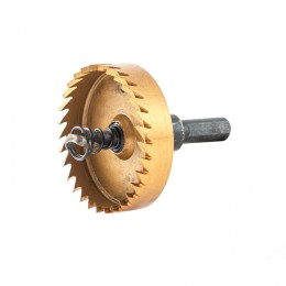 Denzel Коронка по металлу HSS, 53 мм, нитридтитановое покрытие 724117