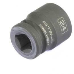 Stels Головка ударная шестигранная, 24 мм, 1/2, CrMo 13927