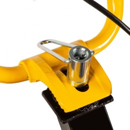 Denzel Мотоблок DPT-270X, 7 л.с, дисковое сцепление, ширина 90 см, глубина 35 см, фрез 3 х 4, ВОМ, передачи 2В/1Н 56403