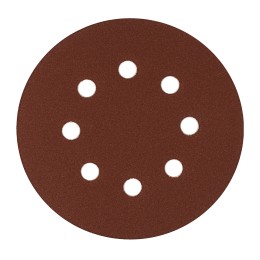 Сибртех Круг абразивный на ворсовой подложке под "липучку", перфорированный, P 150, 125 мм, 5 шт 738077