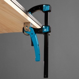 Gross Струбцина реечная быстрозажимная 8, металлический корпус, рычажный храповой механизм, 200 мм 20719