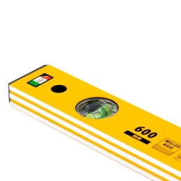 Denzel Уровень алюминиевый, 600 мм, фрезерованный, 3 глазка 33681