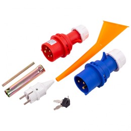 Denzel Генератор бензиновый PS 90 ED-3, 9.0 кВт, переключение режима 230 В/400 В, 25 л, электростартер 946944