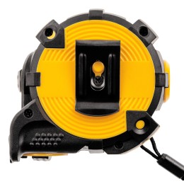 Denzel Рулетка 5м х 25мм, автоматич. фиксац., нейлон. покрытие, магнит. зацеп, двухстор. разметка// 31522