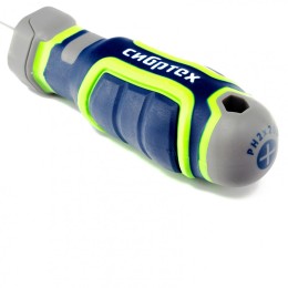 Сибртех Отвертка PH2 х 200 мм, CrV, четырехкомпонентная рукоятка 12278