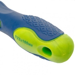 Сибртех Отвертка, PZ2 х 100 мм, CrV, двухкомпонентная рукоятка 11879