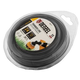 Denzel Леска для триммера двухкомпонентная звезда, 2,4мм х 15м, блистер EXTRA CORD, 96217