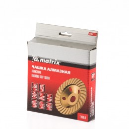 Matrix Чашка алмазная зачистная, 150 мм, турбо 72997