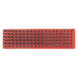 Matrix Щетка зачистная шестирядная, плоская, пластиковая 74819