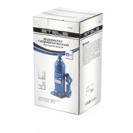 Stels Домкрат гидравлический бутылочный, 8 т, h подъема 222-447 мм 51165