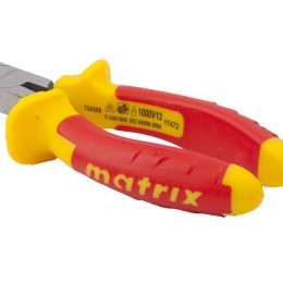 Matrix Длинногубцы изогнутые Insulated, 160 мм, двухкомпонентные рукоятки Professional17472
