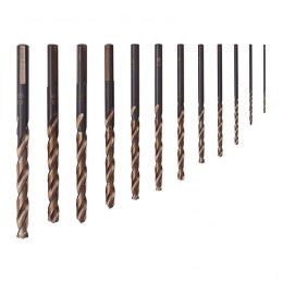 Барс Набор сверл по металлу, 1-10 мм (через 0.5 мм), 19 шт, Р6М5, многогранная заточка, бокс 72378