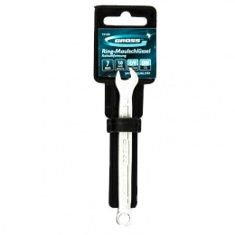 Gross Ключ комбинированный 7 мм, CrV, холодный штамп 15126