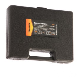 Sparta Клеевой пистолет с выключателем 12 мм в кейсе, 100 Вт, 8 г/мин 93034