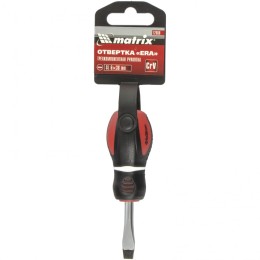 Matrix Отвертка "Era", SL6 х 38 мм, CrV, трехкомпонентная рукоятка 12088