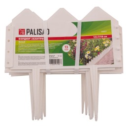 Palisad Бордюр "Кантри", 14 х 310 см, белый, Россия, 65057