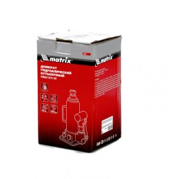 Matrix Домкрат гидравлический бутылочный, 10 т, h подъема 230-460 мм 50767