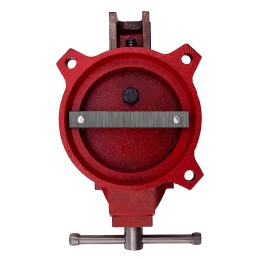 Matrix Тиски слесарные, 200 мм, поворотные, с наковальней 18603