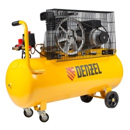 Denzel Компрессор воздушный BCI2300/100, ременный привод, 2.3 кВт, 100 литров, 400 л/мин 58114