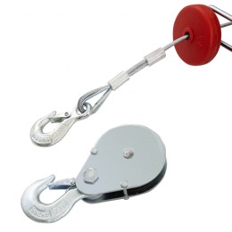 Denzel Тельфер электрический TF-1200,1.2 т, 1800 Вт, высота 12 м, 8 м/мин 52018