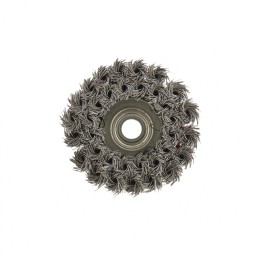 Matrix Щетка для УШМ, 75 мм, М14, "чашка", двухрядная, крученая проволока 0.5 мм 74681