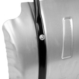 Сибртех Движок для уборки снега оцинкованный, 750х420х1120 мм, усиленный, стальная рукоятка,Россия, 61497